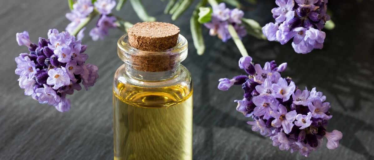 Lavender oil gives a beautiful complex