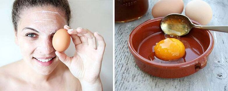 egg mask for skin rejuvenation