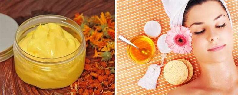 honey mask for skin rejuvenation